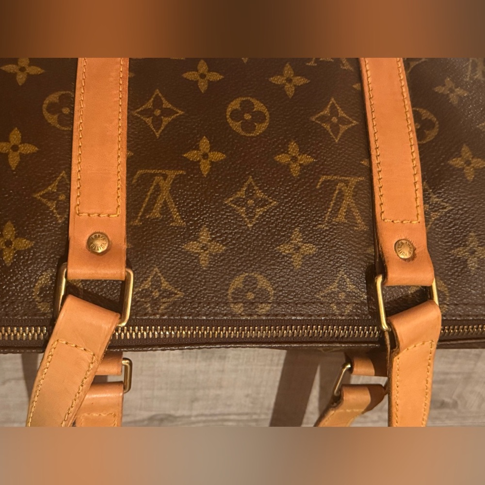 ❌ SOLD ❌ Louis Vuitton Monogram Sac Flanerie 45 Bag (Exterior Cowhide Refurb) - Picture 10 of 16